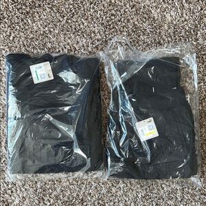 Puma Essentials Elevate Black Sweatshirt Hoodie Cargo Sweatpants Combo NWT